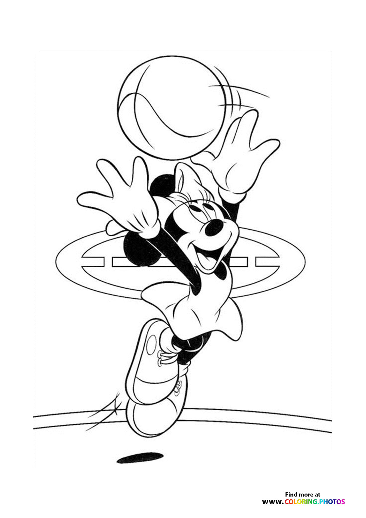 170+ Basketball Coloring Pages 120