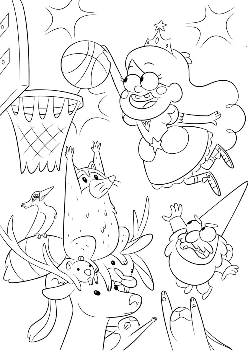 170+ Basketball Coloring Pages 140