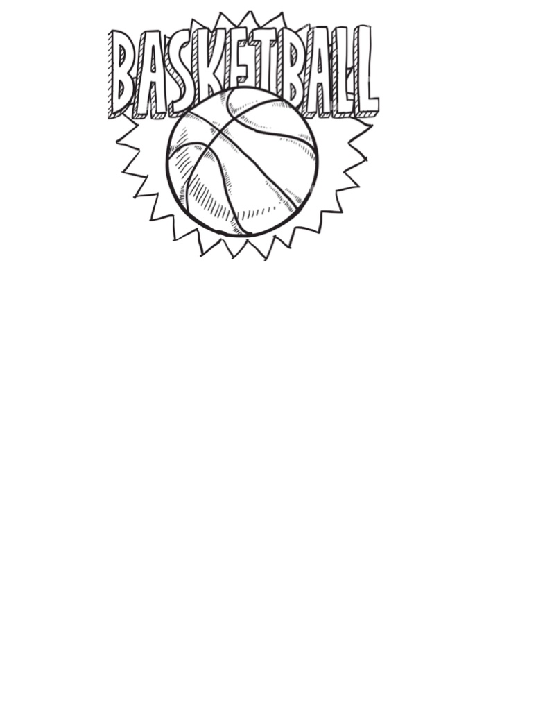 170+ Basketball Coloring Pages 143