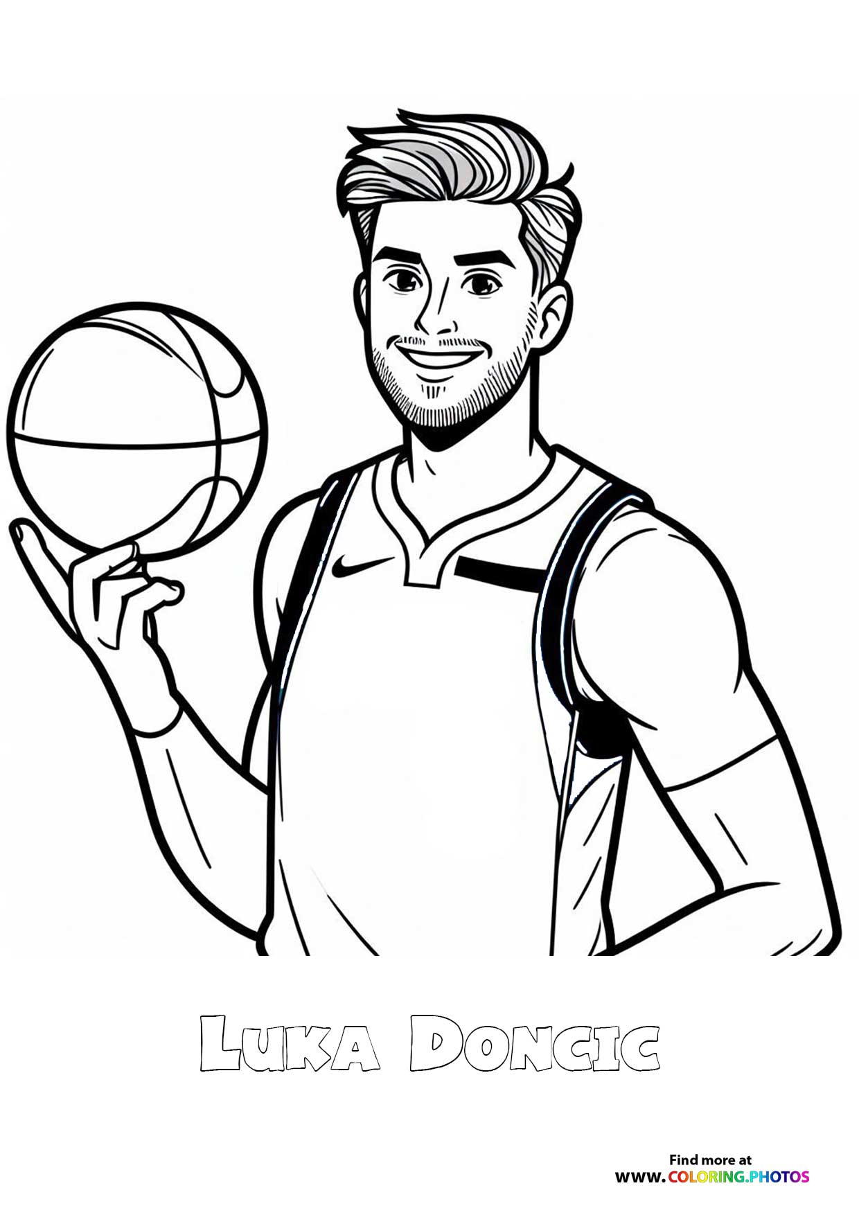 170+ Basketball Coloring Pages 152