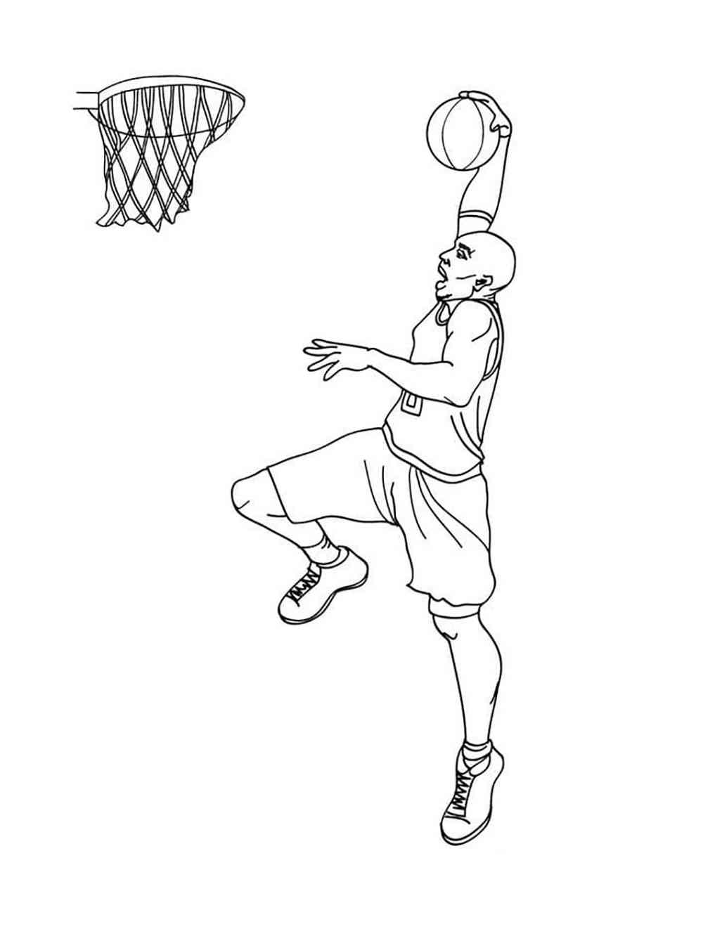 170+ Basketball Coloring Pages 157