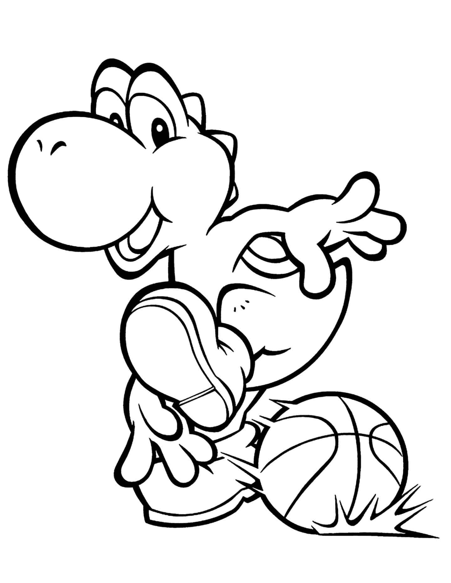 170+ Basketball Coloring Pages 34