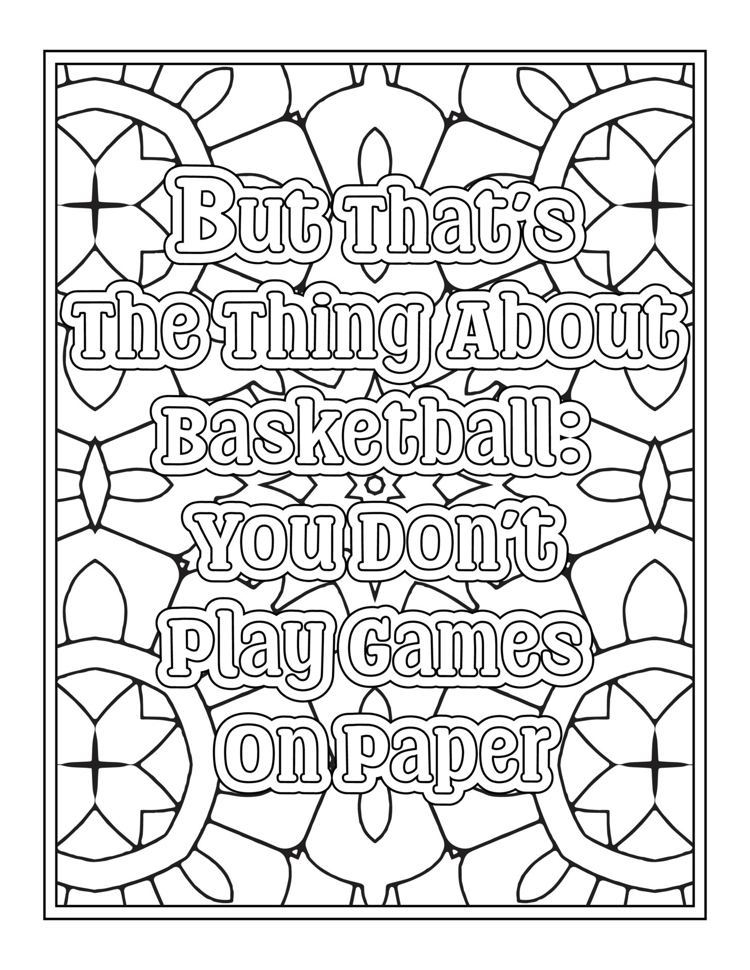 170+ Basketball Coloring Pages 4