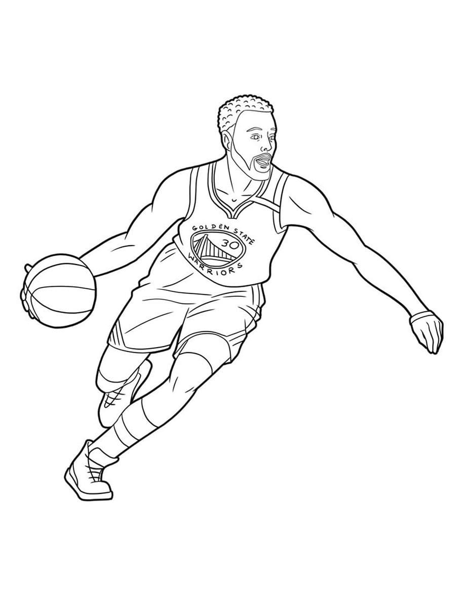 170+ Basketball Coloring Pages 66