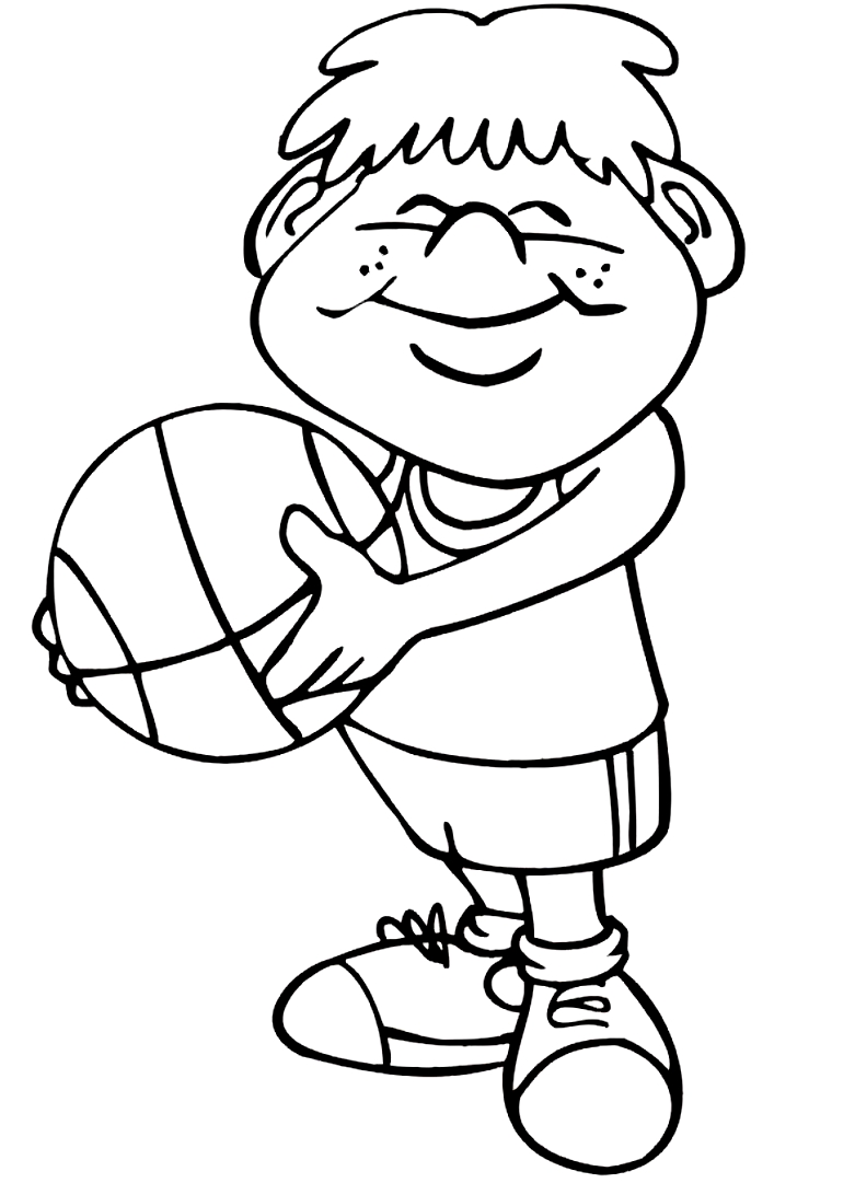 170+ Basketball Coloring Pages 68