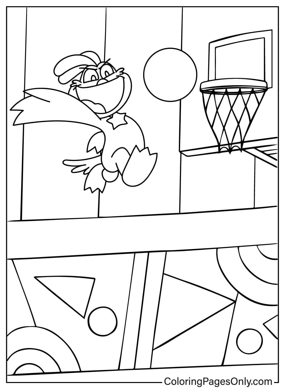 170+ Basketball Coloring Pages 81