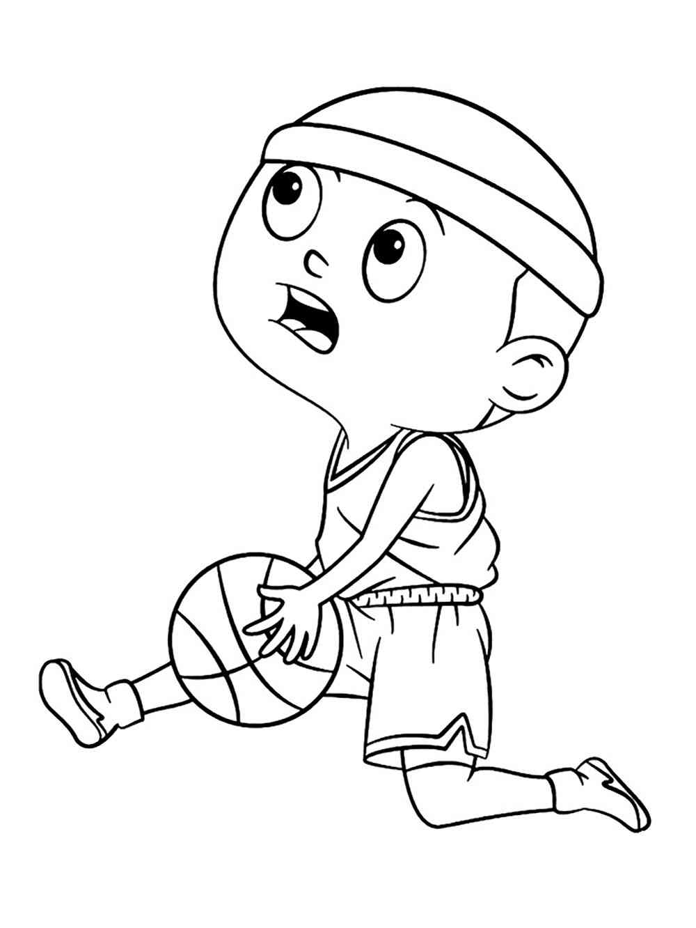 170+ Basketball Coloring Pages 85