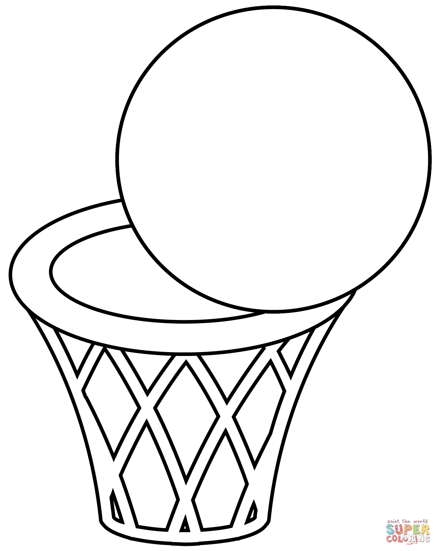 170+ Basketball Coloring Pages 96