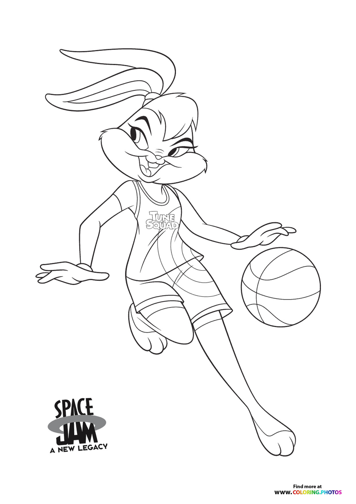 170+ Basketball Coloring Pages 98