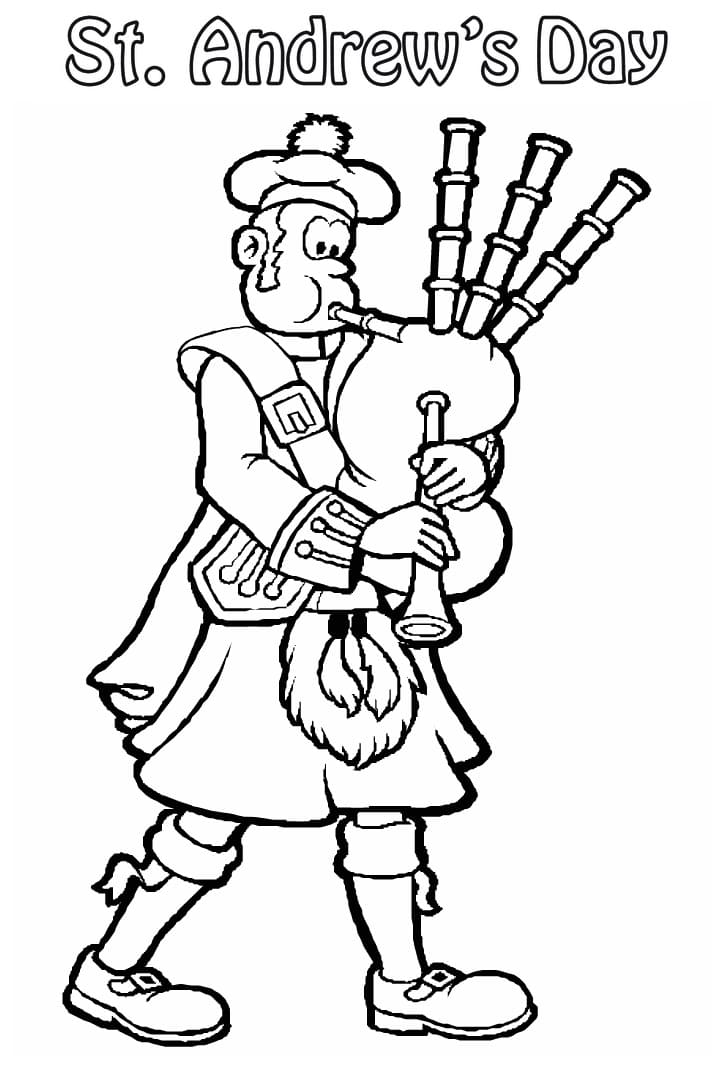 171 Scotland Coloring Pages Printable 109