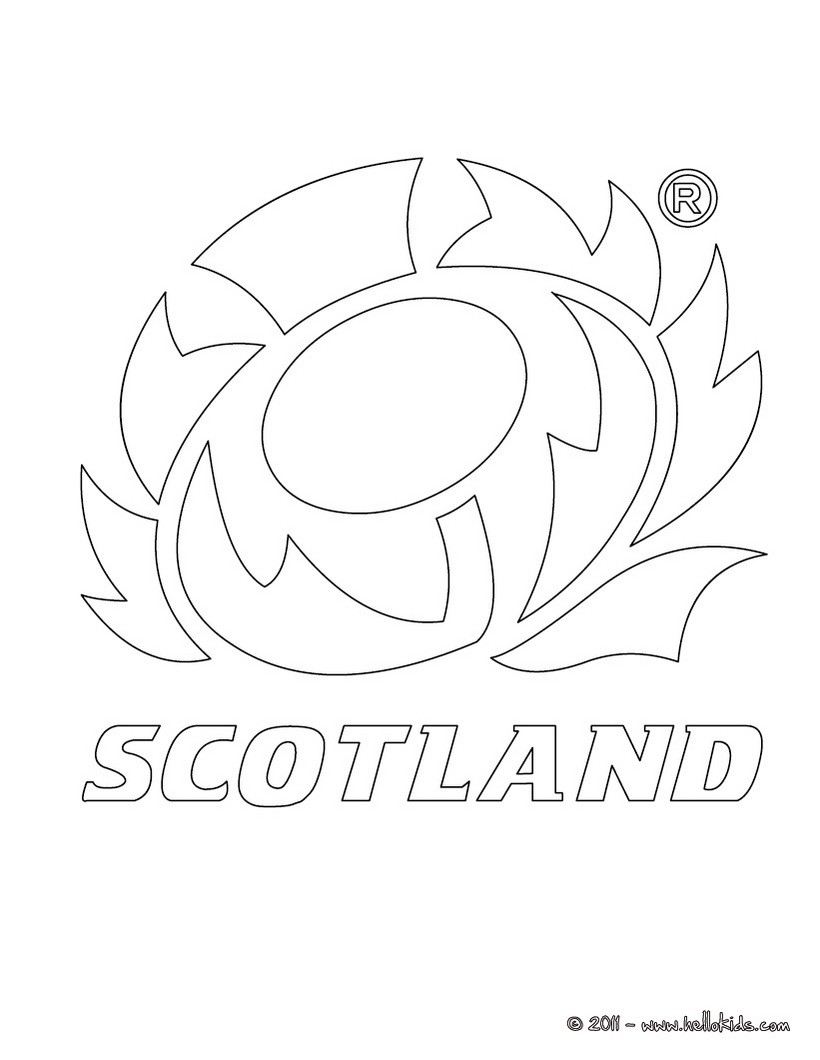 171 Scotland Coloring Pages Printable 119