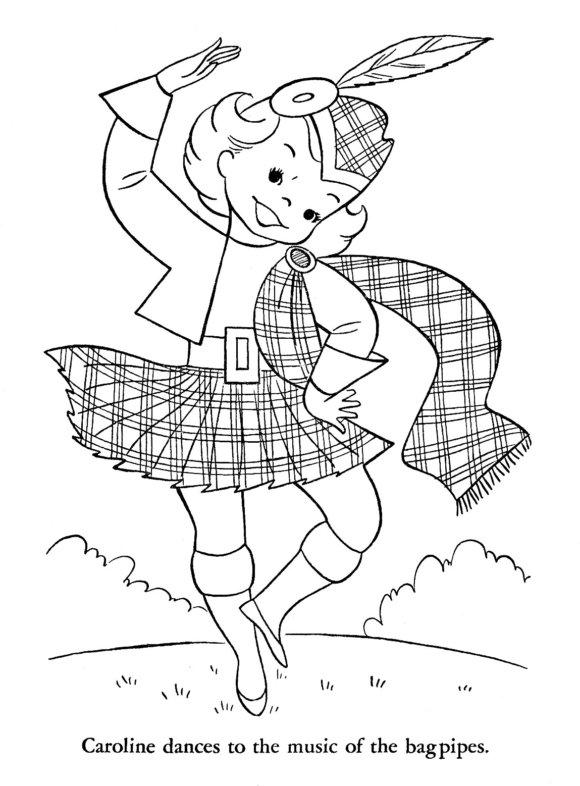 171 Scotland Coloring Pages Printable 136