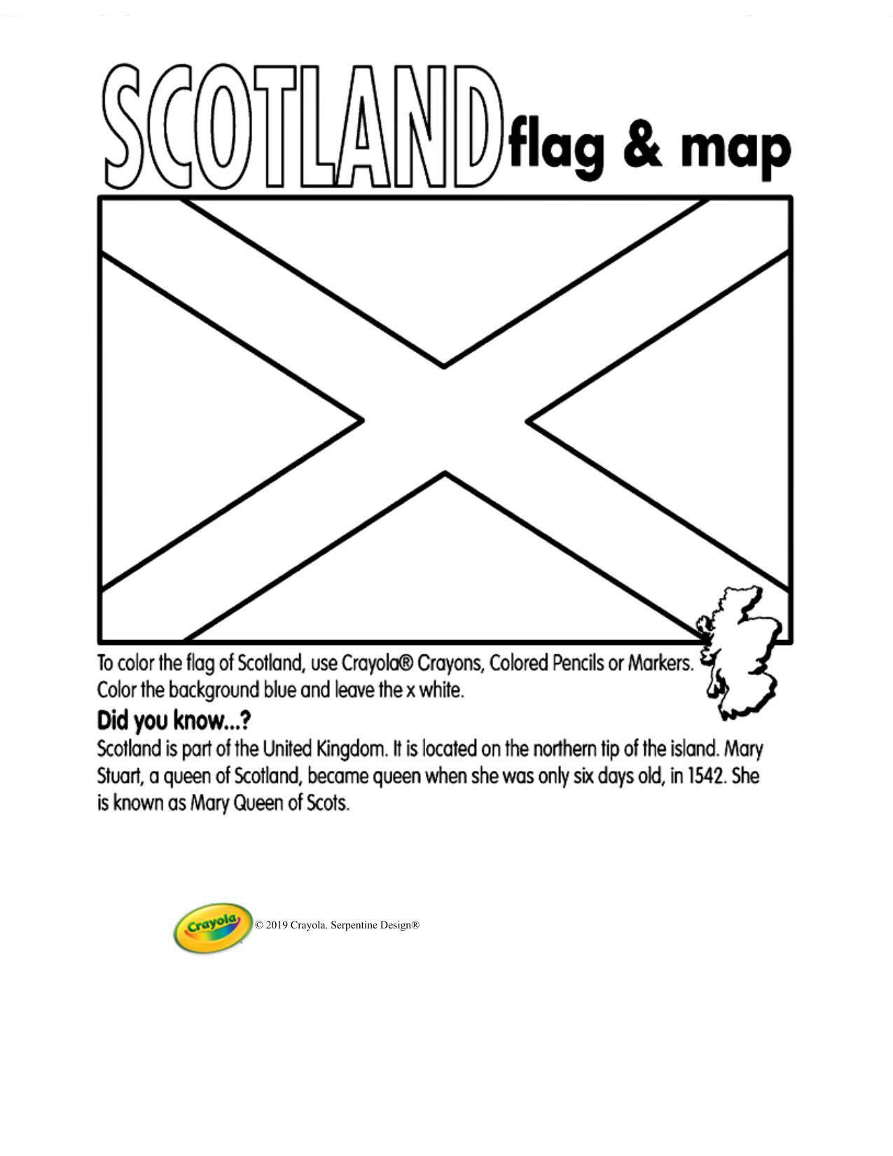 171 Scotland Coloring Pages Printable 147