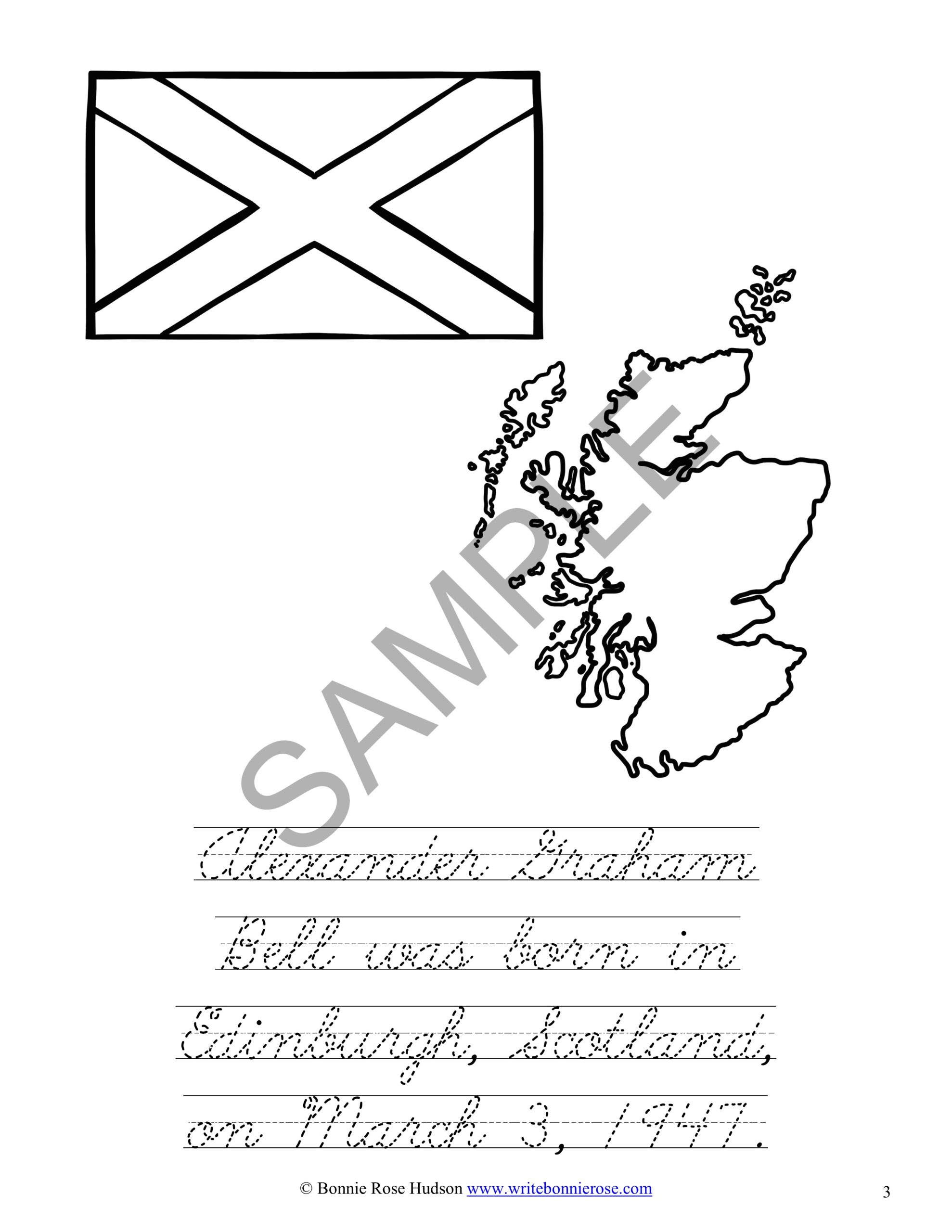 171 Scotland Coloring Pages Printable 159