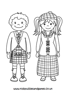 171 Scotland Coloring Pages Printable 2