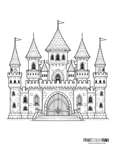 171 Scotland Coloring Pages Printable 26