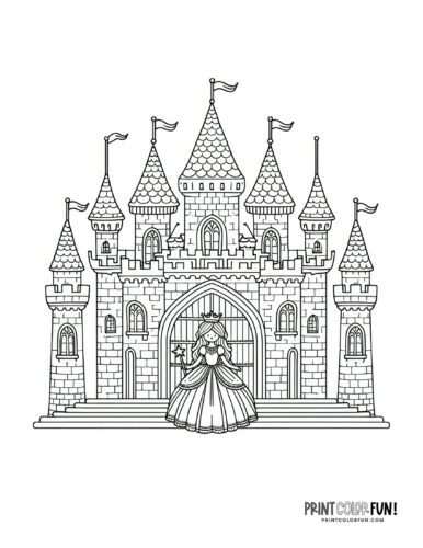 scotland coloring pages printable jpg