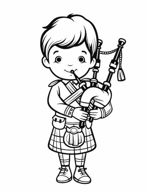 171 Scotland Coloring Pages Printable 45