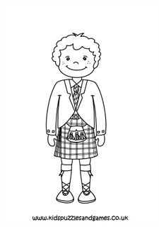 171 Scotland Coloring Pages Printable 5