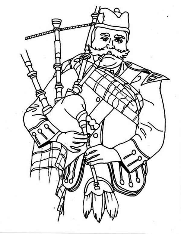 171 Scotland Coloring Pages Printable 57