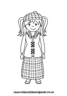 171 Scotland Coloring Pages Printable 6