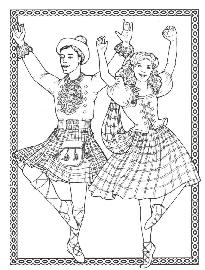 171 Scotland Coloring Pages Printable 75