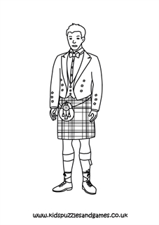 171 Scotland Coloring Pages Printable 8