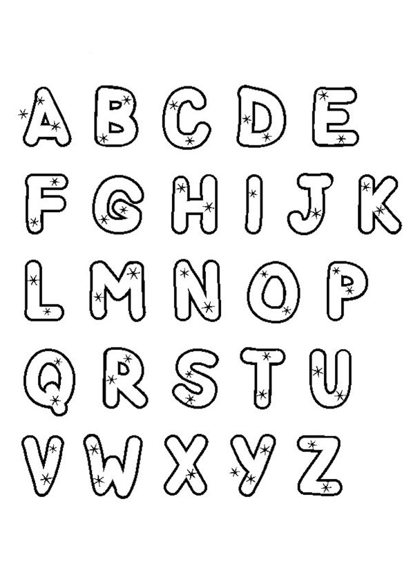 181+ Alphabet Wars Coloring Pages Printable 19