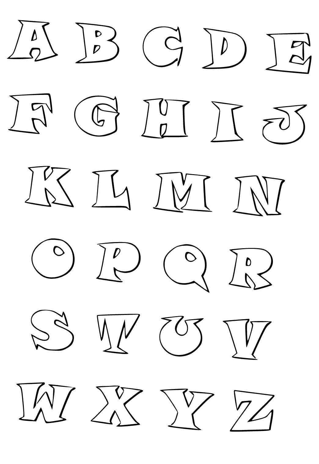 181+ Alphabet Wars Coloring Pages Printable 41