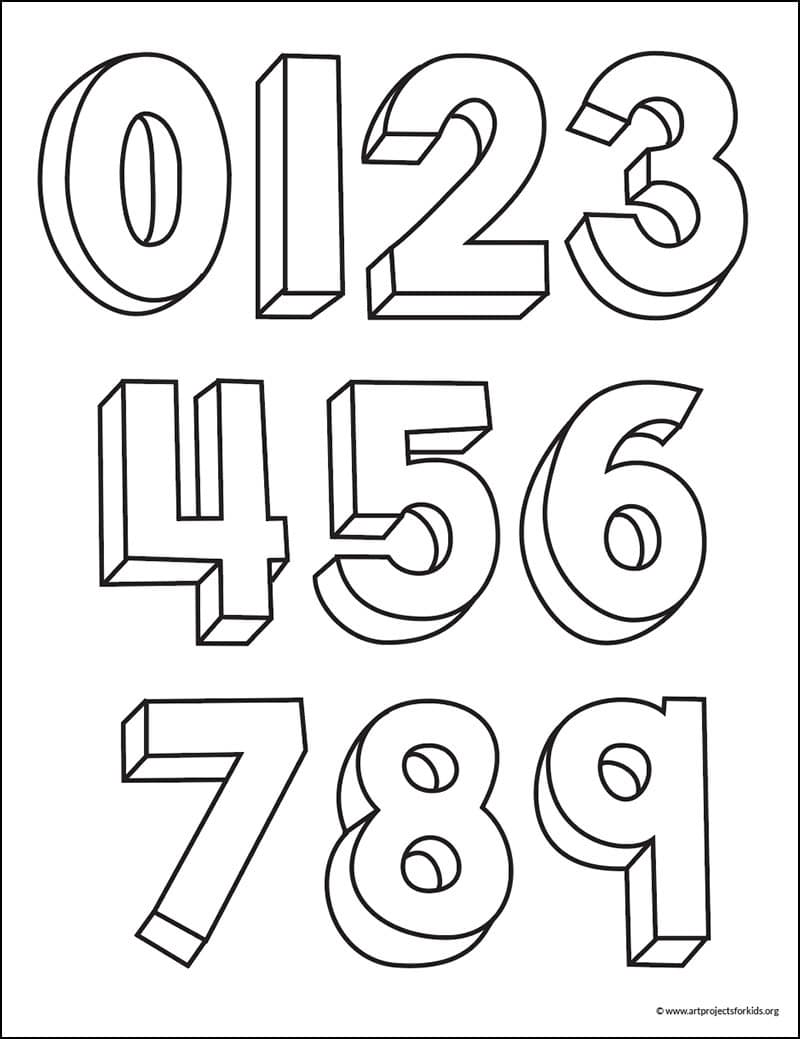 193 Summer Coloring by Numbers Printable 131