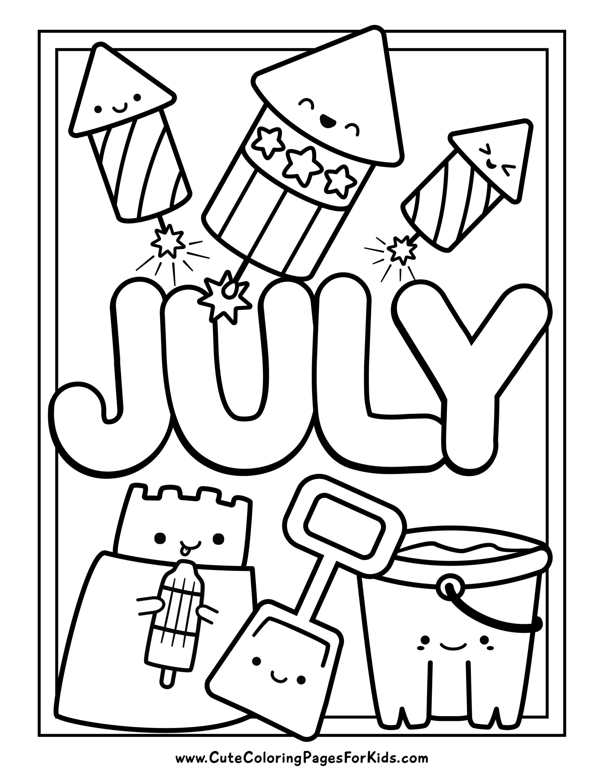 193 Summer Coloring by Numbers Printable 138