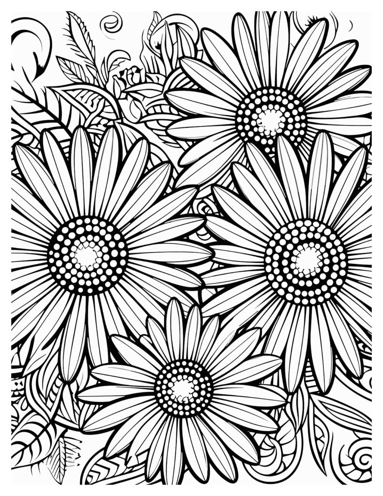 193 Summer Coloring by Numbers Printable 188