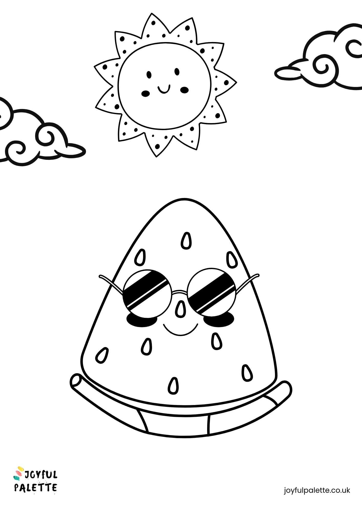 193 Summer Coloring by Numbers Printable 63