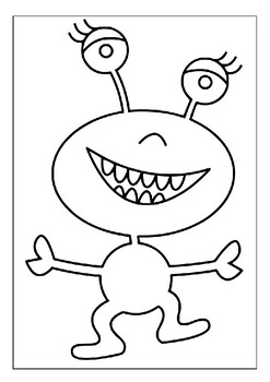 199+ Alien Coloring Pages 101