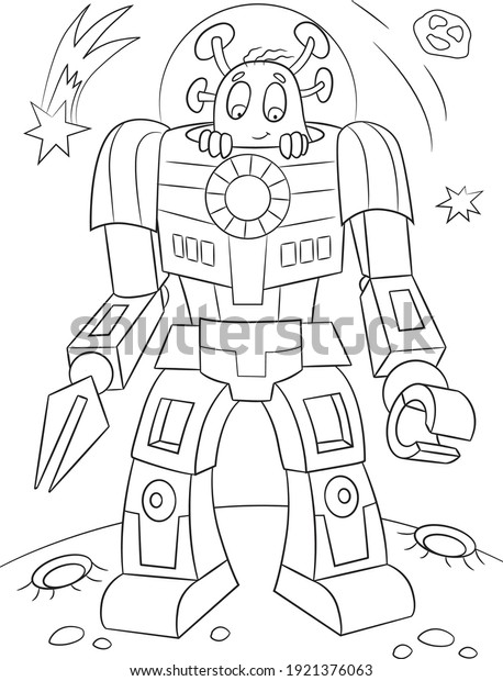 199+ Alien Coloring Pages 102