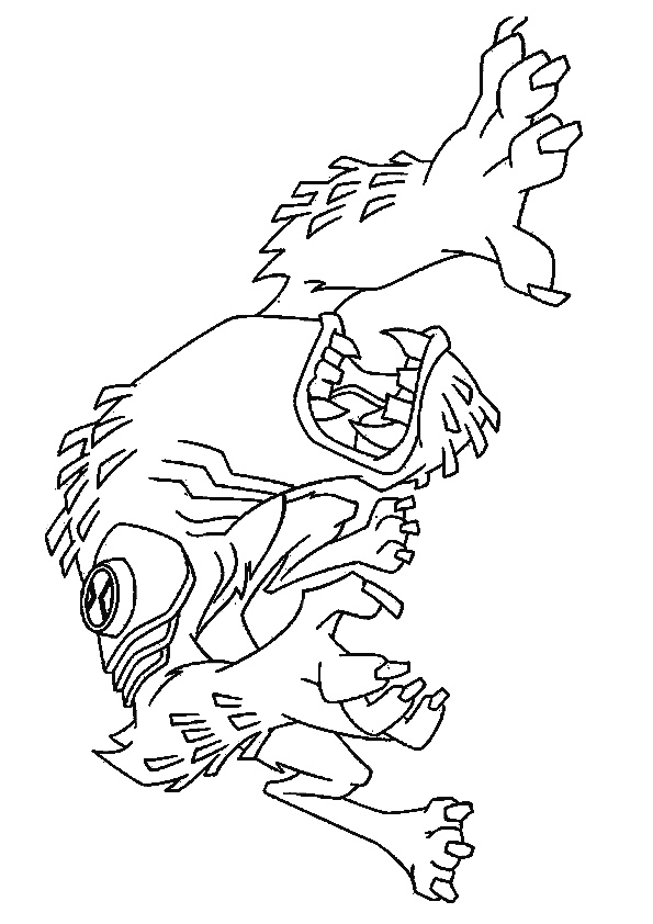 199+ Alien Coloring Pages 108