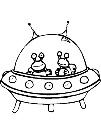 199+ Alien Coloring Pages 109