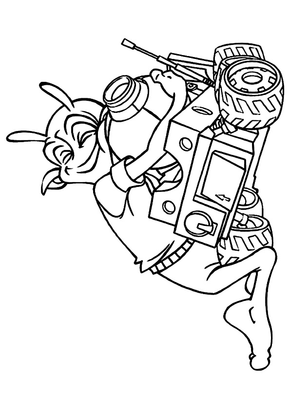 199+ Alien Coloring Pages 124