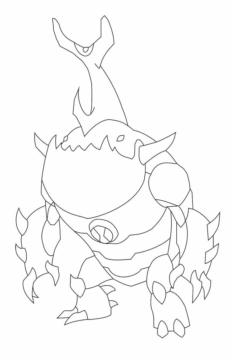 199+ Alien Coloring Pages 132