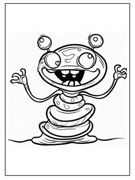 199+ Alien Coloring Pages 135