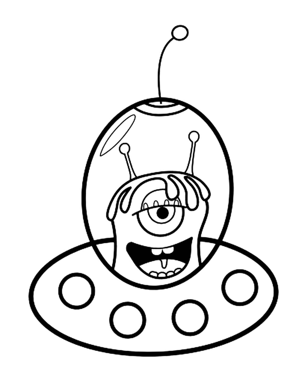 199+ Alien Coloring Pages 149