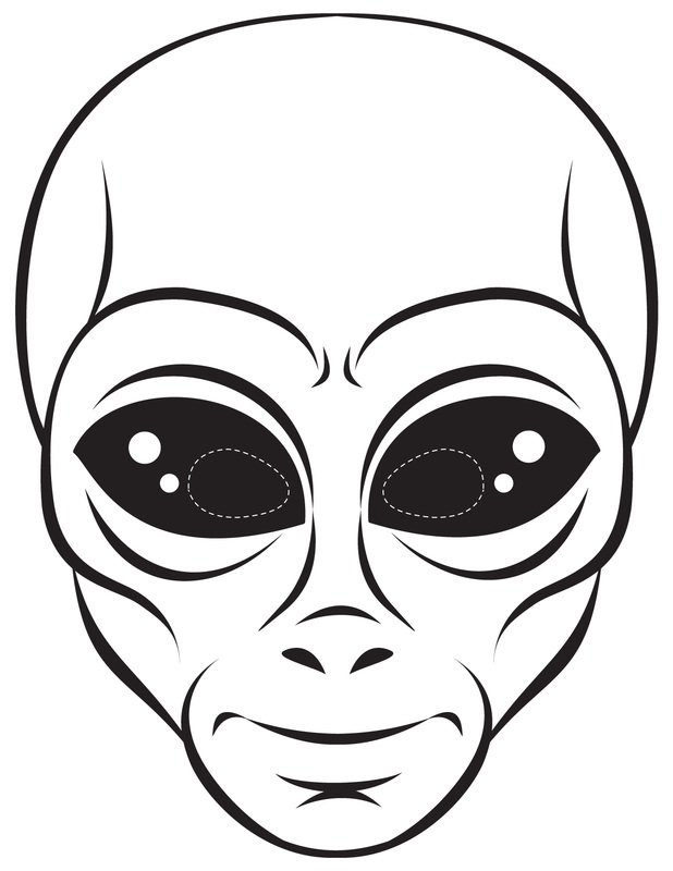 199+ Alien Coloring Pages 158