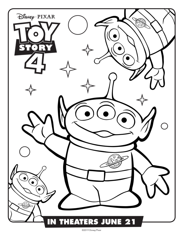 199+ Alien Coloring Pages 168