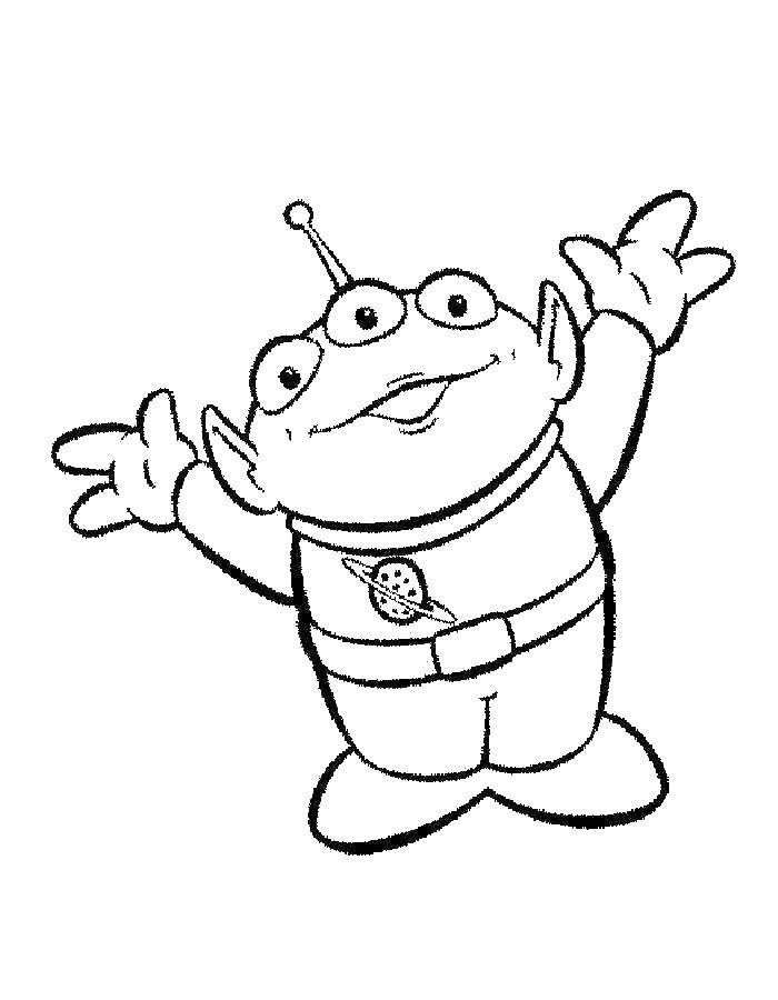 199+ Alien Coloring Pages 176