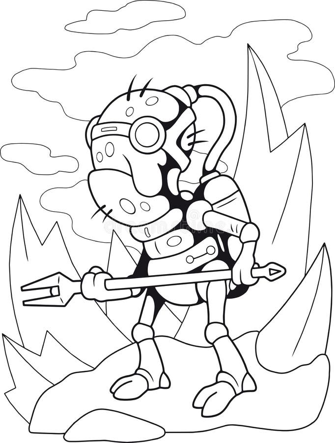 199+ Alien Coloring Pages 21