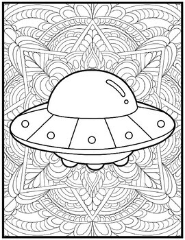 199+ Alien Coloring Pages 39