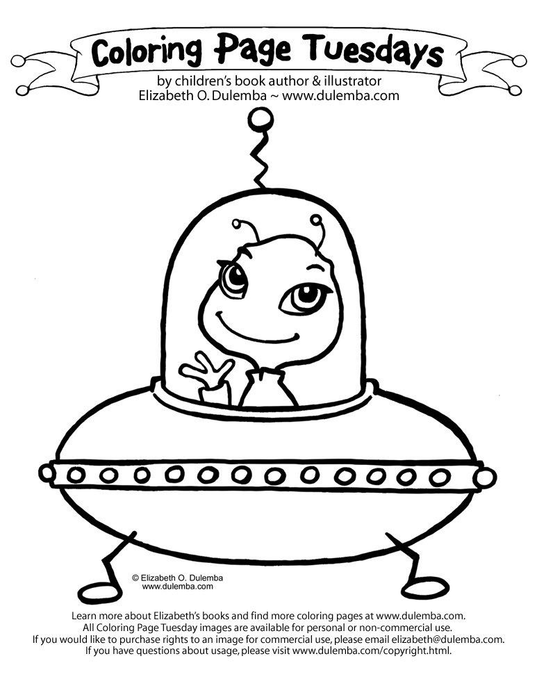 199+ Alien Coloring Pages 52