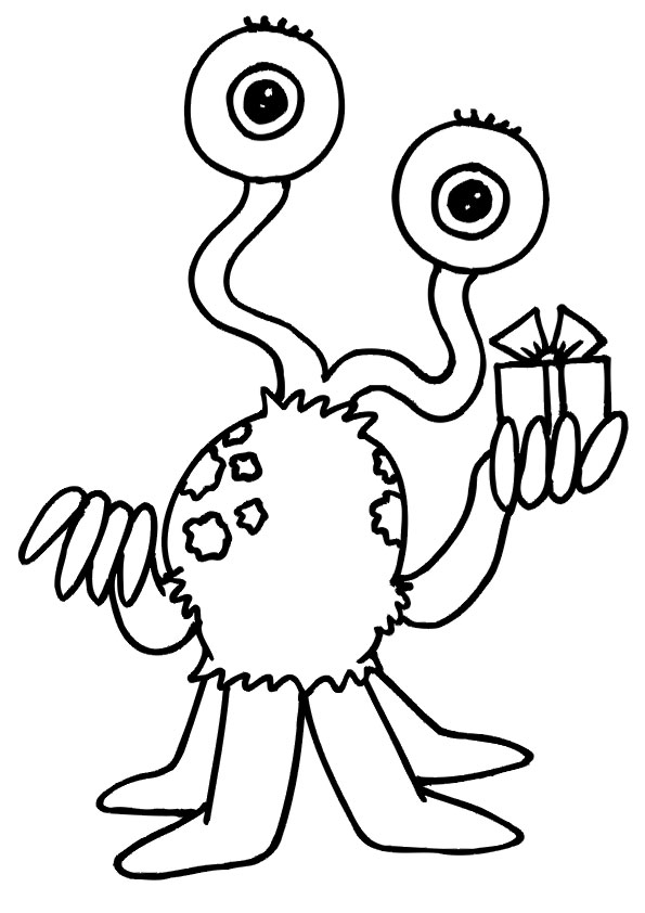 199+ Alien Coloring Pages 96