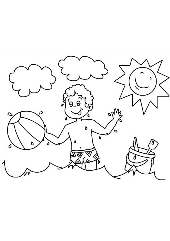 199 Beach Ball Coloring Pages Free Printable 11