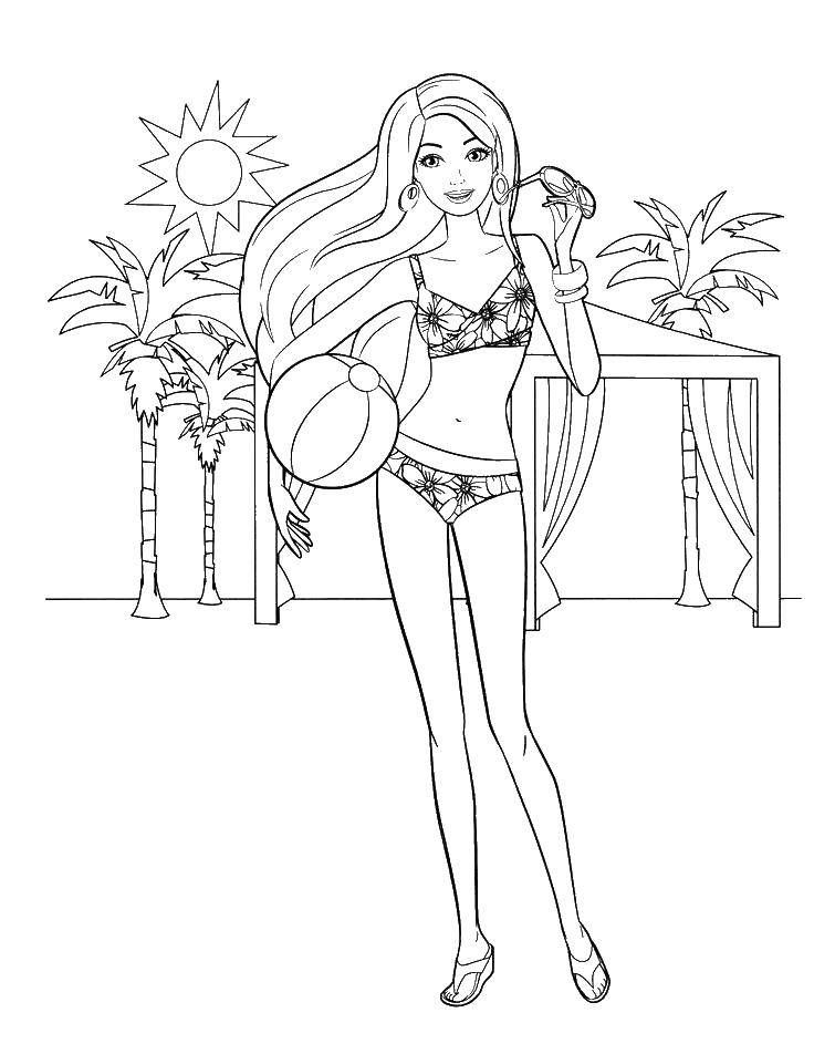 199 Beach Ball Coloring Pages Free Printable 12